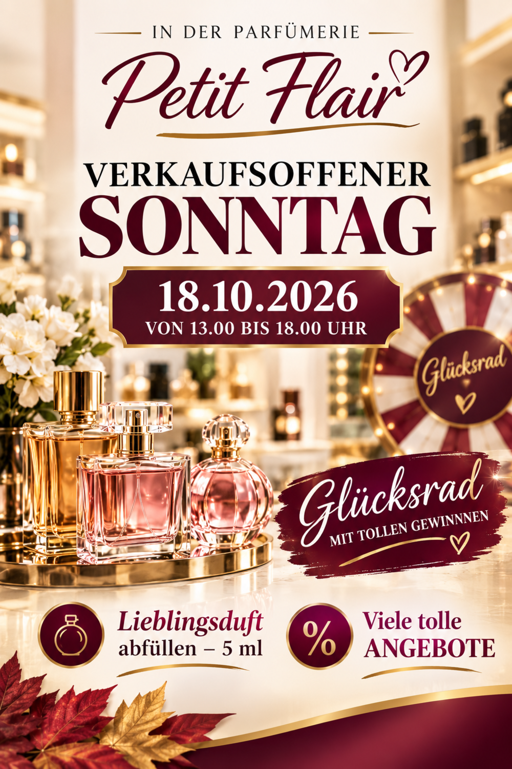 Markt Sonntag 18.10.2026