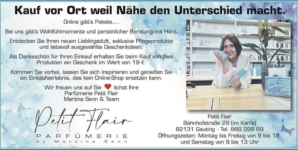 Kauf vor Ort weil Nähe den Unterschied macht